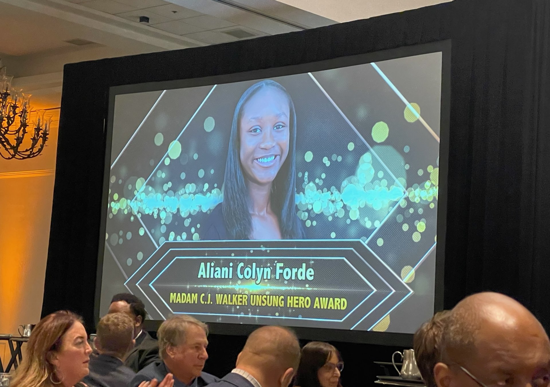 Ailani Forde Awarded the NAACP Unsung Hero Award
